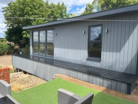 8m x 5m Composite Garden Annex Gallery No 005 Location Gloucestershire