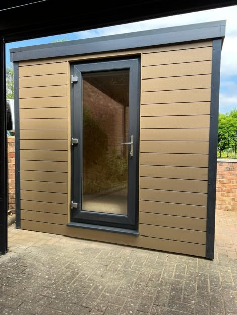 6ft x 6ft Composite Garden Shed Gallery No 86 Location West Yorkshire