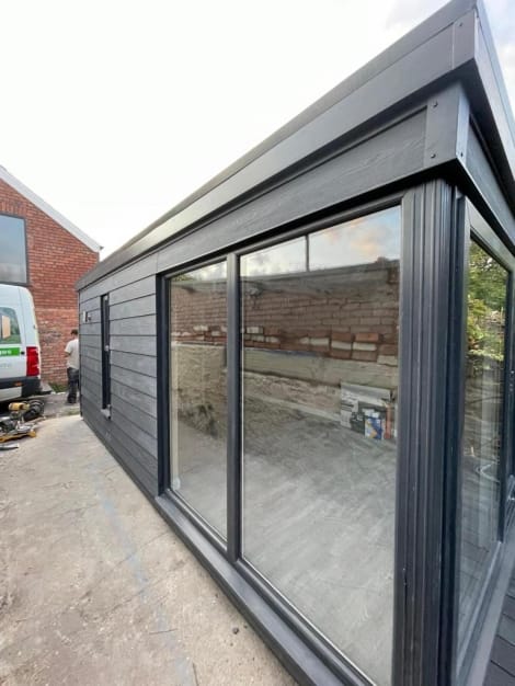 5m x 3m Edge Composite Garden Room Gallery No 52 Location Northumberland