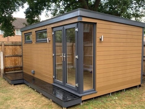 5m x 3m Edge Composite Garden Room Gallery No 007 Location Staffordshire