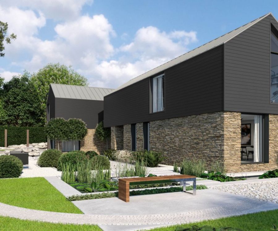 Dark Grey Smooth Composite Cladding